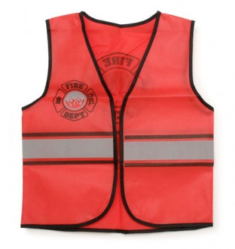 Non-Woven Fabric Kids Fire Fighter Vest