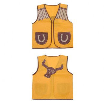 Non-Woven Fabric Kids Cowboy Vest
