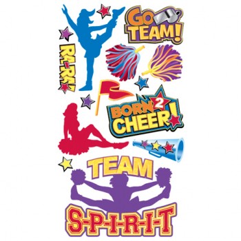Sticko Cheerleader Stickers