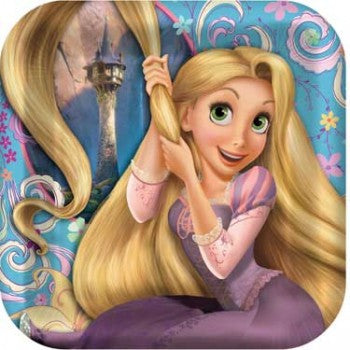 Disney Tangled Square Dinner Plates Party Supplies