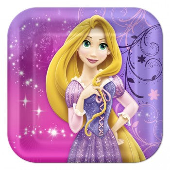 Disney Tangled Rapunzel Sparkle Dessert Plates