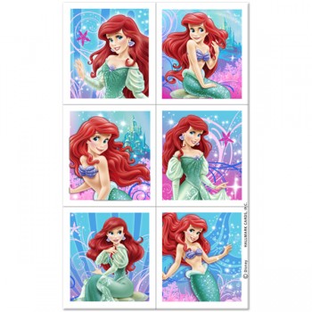Disney The Little Mermaid Party Stickers