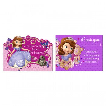 Sofia the First Invitations & Thank You Notes