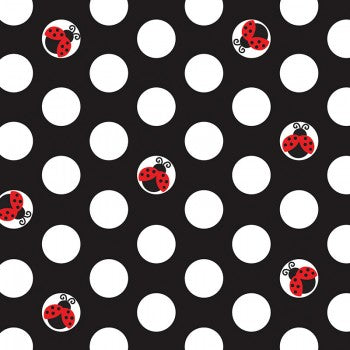 Ladybug Fancy Beverage Napkins