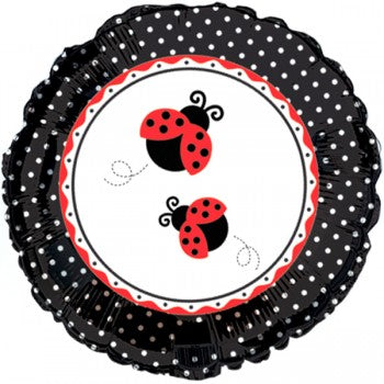 Ladybug Fancy Metallic Foil Balloon