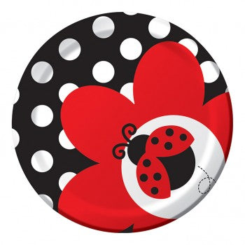 Ladybug Fancy Dessert Plates