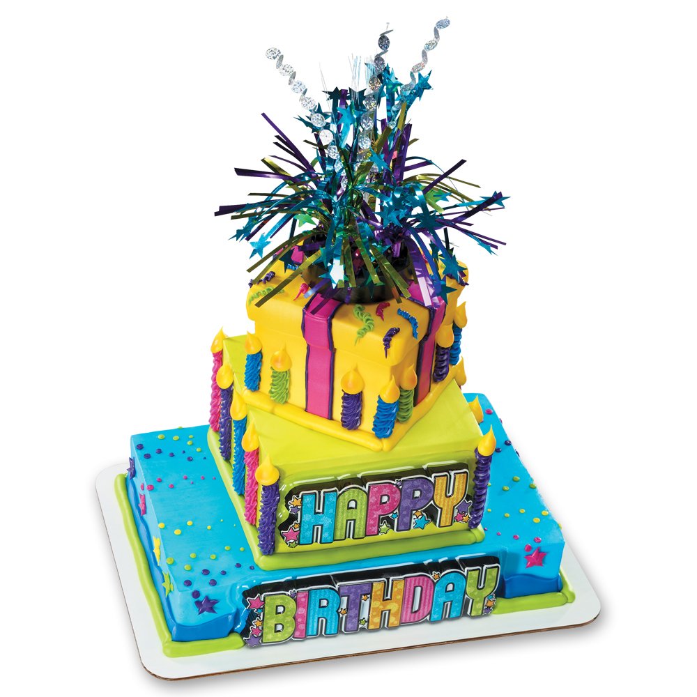 Happy Birthday Star Signature DecoSet Cake Topper