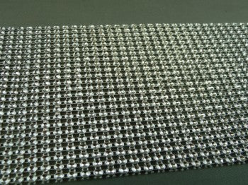 Silver Diamond Rhinestone Cake Bling Wrap