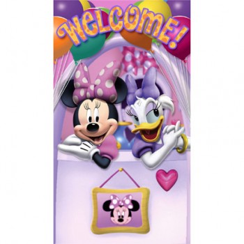Minnie Mouse Bow-tique Dream Party Door Banner