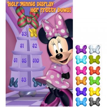 Minnie Mouse Bow-tique Dream Party Pin the Bow Party Game