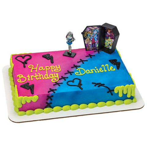 Monster High Frankie Stein Cool Ghouls Cake Topper