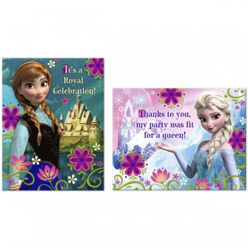 Disney Frozen Invitations & Thank You Notes Combo Pack