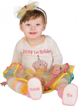 First Birthday Princess Infant Costume Newborn: 0-6 months