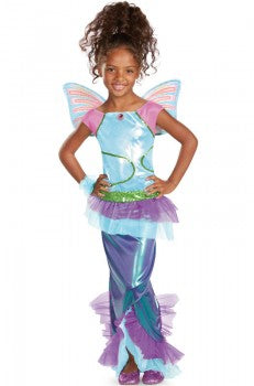 Winx Club Aisha Mermaid Deluxe Child Costume  Size: S (4-6x)