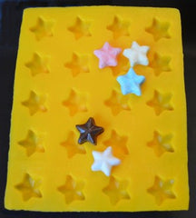 Star Yellow Soft Candy Rubber Flexible Mold