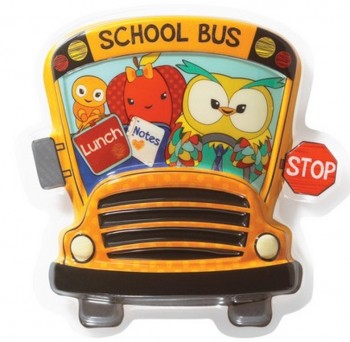 School Bus Friends Pop Top Cake Topper Set