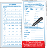 Yes & Know Invisible Ink Game Book Ages 8-88