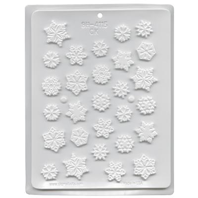 Snowflake Assortment Hard Candy Mold