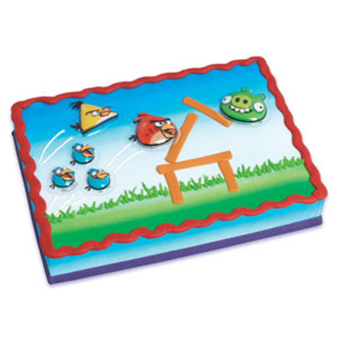 Angry Birds Pop Top Cake Topper Decor Set