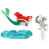 Disney Princess The Little Mermaid Ariel and Scuttle Cake Topper Decor Kit