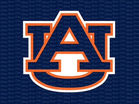 Auburn University AU Edible Icing Sheet Cake Decor Topper - AU5