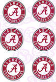 University of Alabama Edible Icing Sheet Cake Decor Topper - UA1