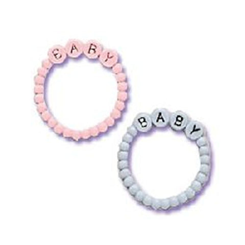 12 Mini Baby Beads Cake & Cupcake Toppers