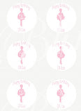 Ballerina Edible Icing Sheet Cake Decor Topper - BD1