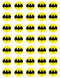 Batman Bat Symbol Edible Icing Sheet Cake Decor Topper - BAT1
