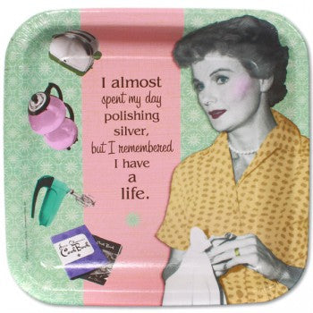 Leave it to Beaver June Cleaver Dinner Plates