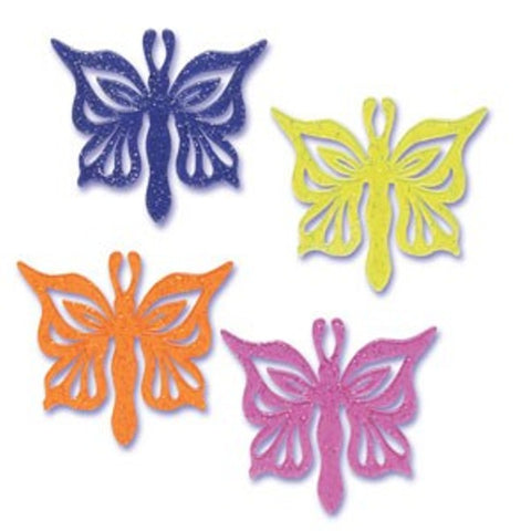 24 Butterfly Bookmark Cupcake Toppers