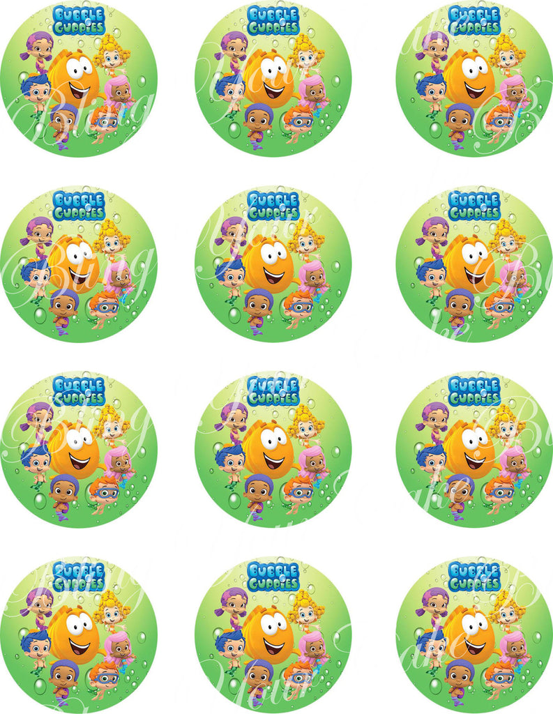 Bubble Guppies Edible Icing Sheet Cake Decor Topper - BG2