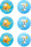 Bubble Guppies Edible Icing Sheet Cake Decor Topper - BG4