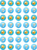 Bubble Guppies Edible Icing Sheet Cake Decor Topper - BG4