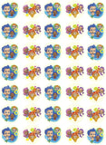Bubble Guppies Guys and Gals Inspired Edible Icing Cake Decor Toppers - BG5
