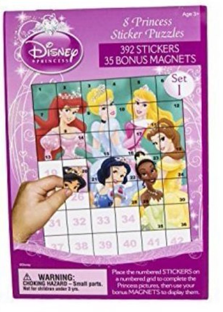 Disney Princess Sticker Puzzle Set 1