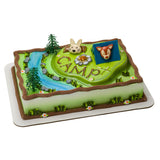 Camping Cake Decor Topper