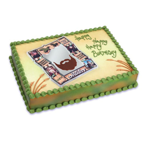 Duck Dynasty Mirror Cake Topper