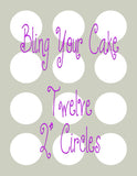 Superhero Symbol Icon Logo Edible Icing Cupcake, Cookie, & Cake Pop Decor Toppers