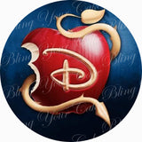 Disney Descendants Logo Edible Icing Sheet Cake Decor Topper - DD3