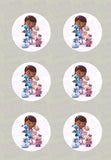Doc McStuffins Edible Icing Sheet Cookie and Cupcake Decor Topper - DOC1
