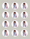 Doc McStuffins Edible Icing Sheet Cookie and Cupcake Decor Topper - DOC1