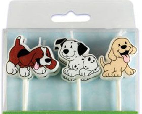 Puppy Dog Candles