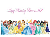 Disney Princess Edible Icing Sheet Cake Decor Topper - DP6P