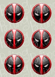 Deadpool Edible Icing Sheet Cake Decor Topper - DPL3