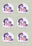 Disney Princess Palace Pets Mulan's Pony Lychee Edible Icing Cupcake or Cookie Decor Toppers