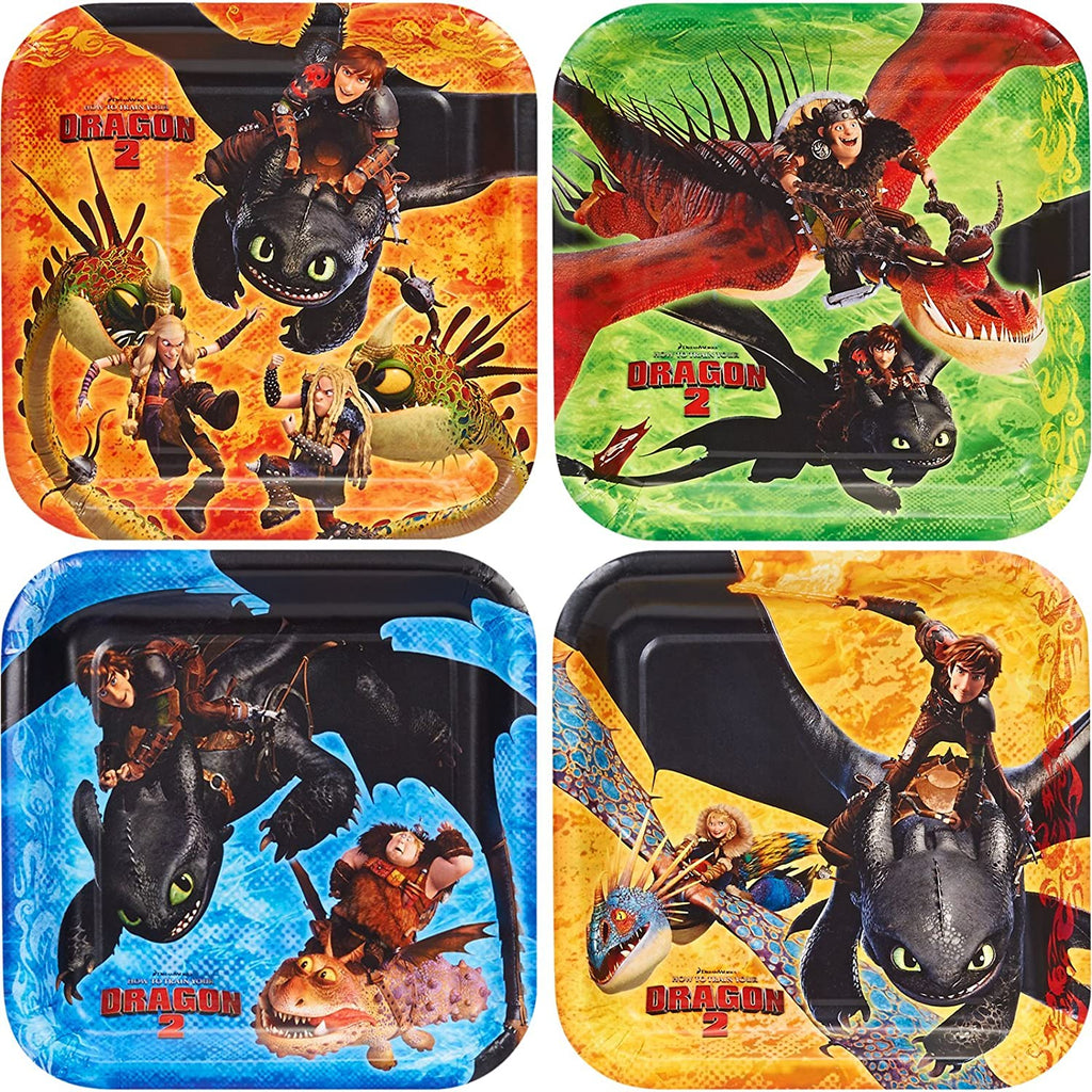 How to Train Your Dragon 2 Dessert Plates