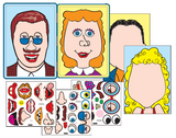 Silly Faces Magnetic Fun Tin Set 2