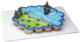 Fisherman with Action Fish Cake Decorating Topper