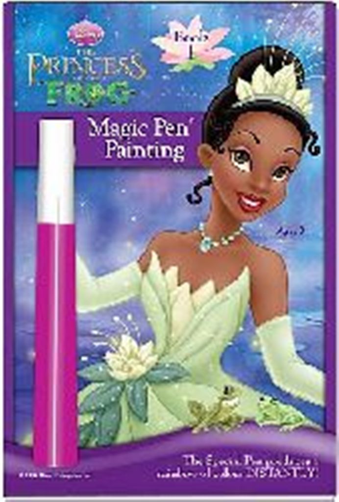 Princess & the Frog Magic Pen Painting Book 1